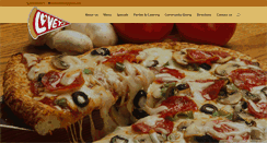 Desktop Screenshot of loveyspizza.com